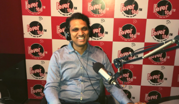 interview at Fever 104 FM