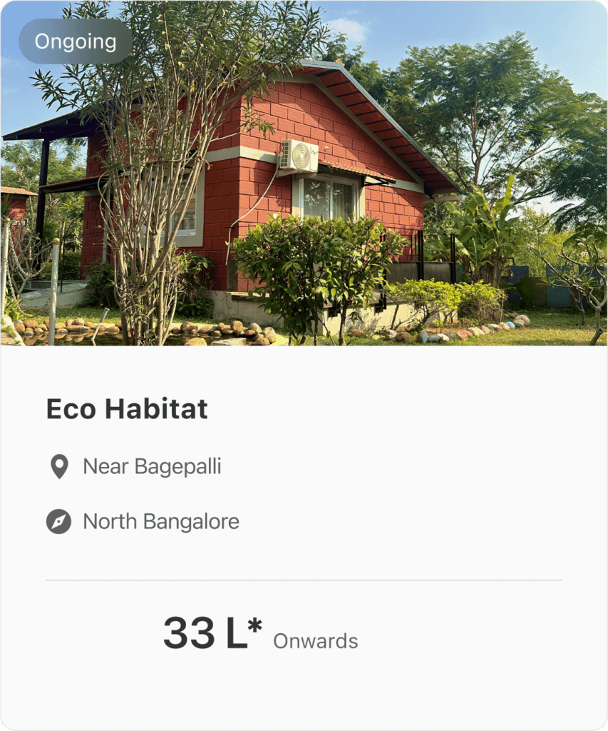 eco habitat farms near bagepalli