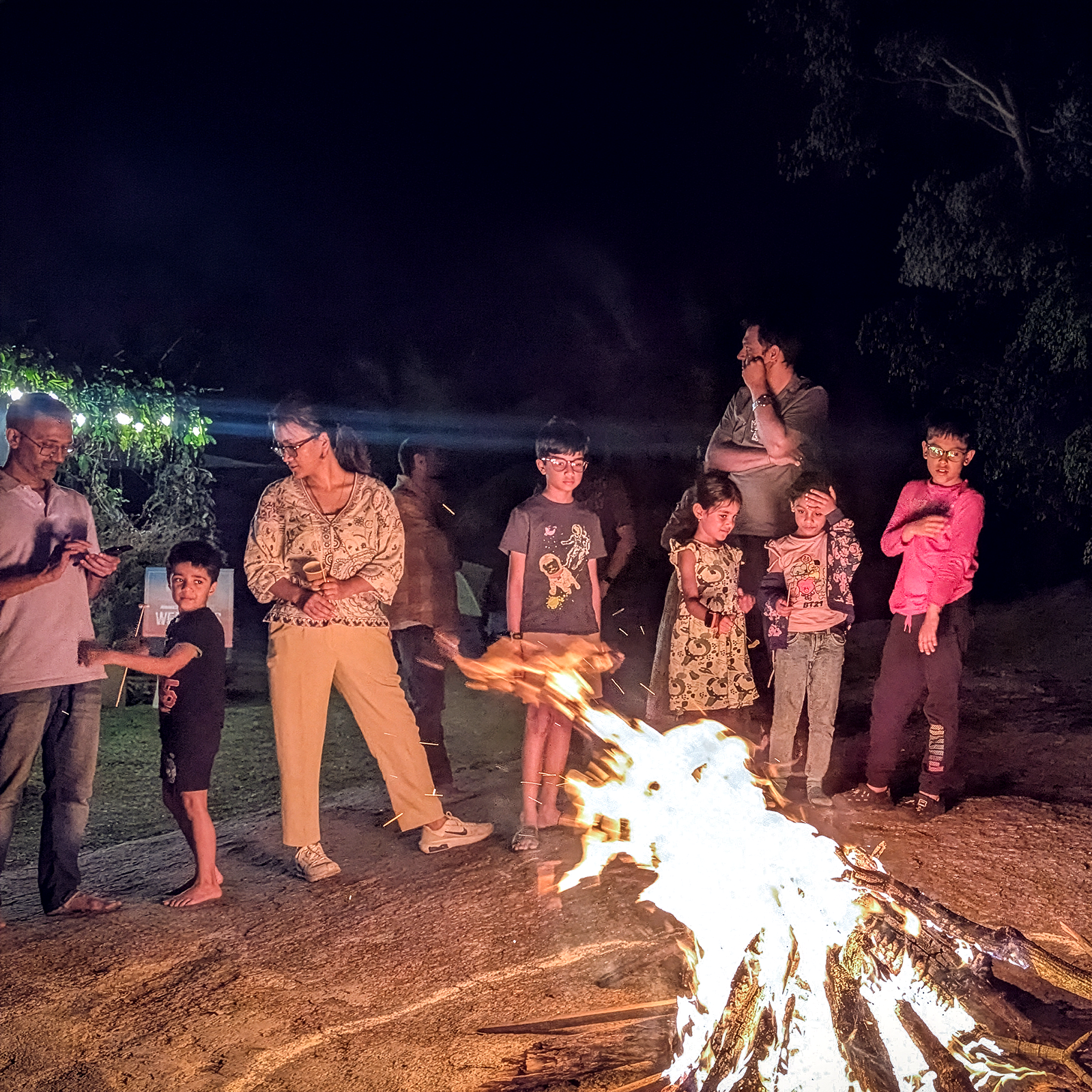 Mischief weekend — tent setup
