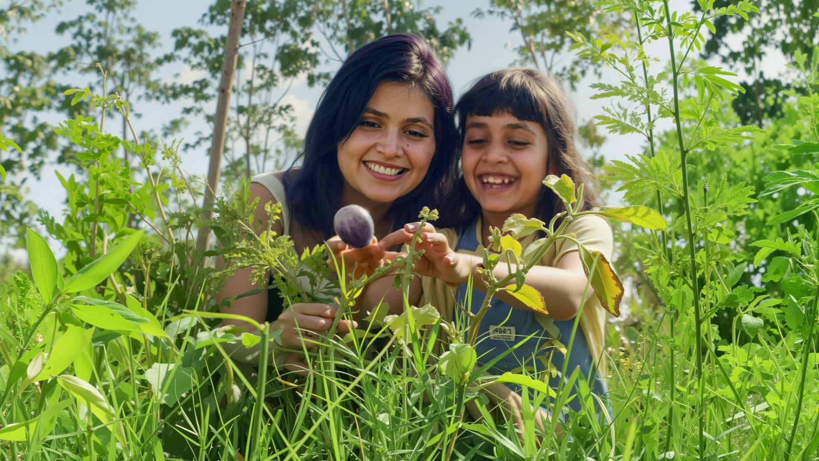 Abhivrudhi permaculture and agroforest detail near Hindupur
