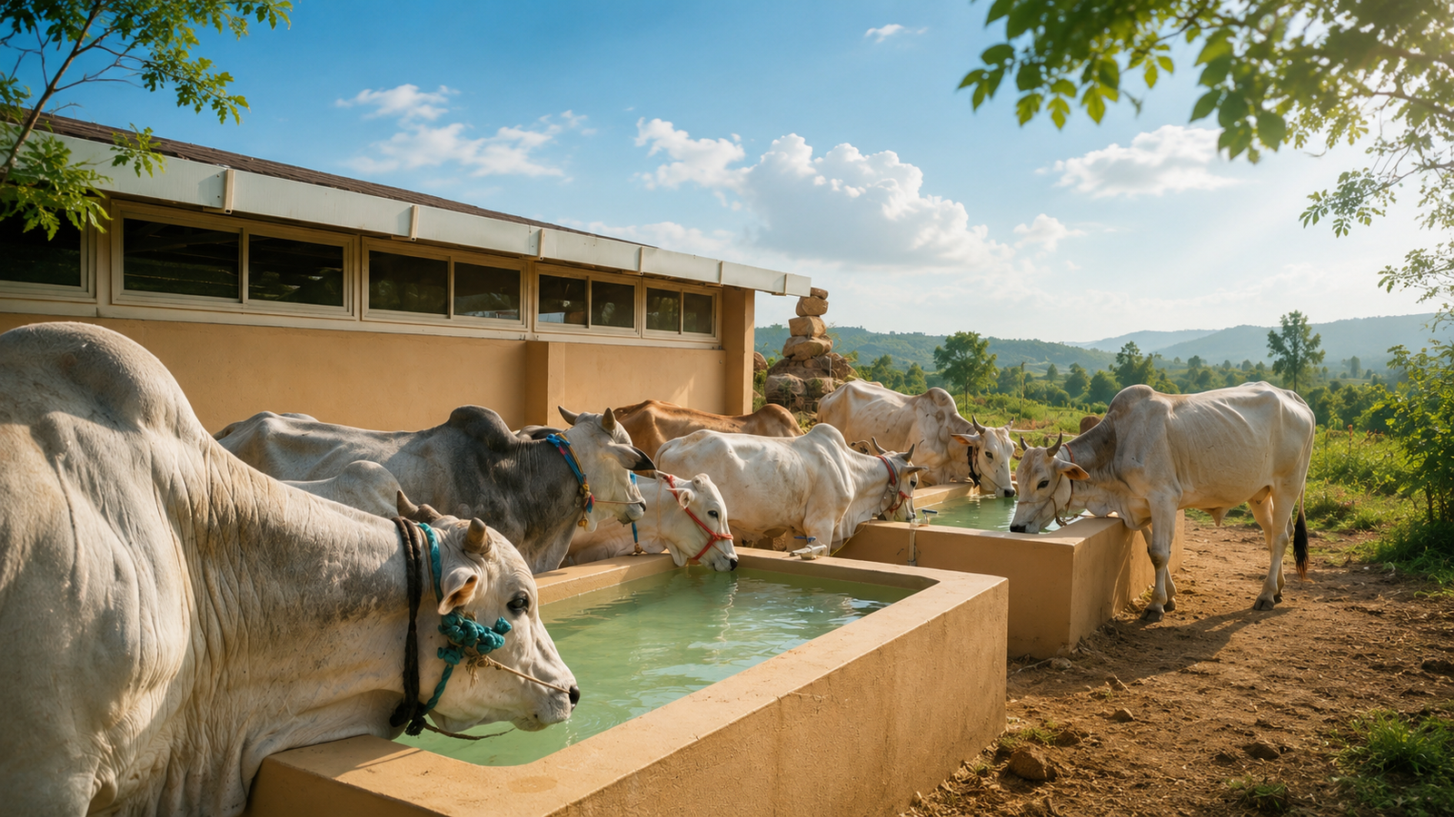 Sambrahma water harvesting and swales