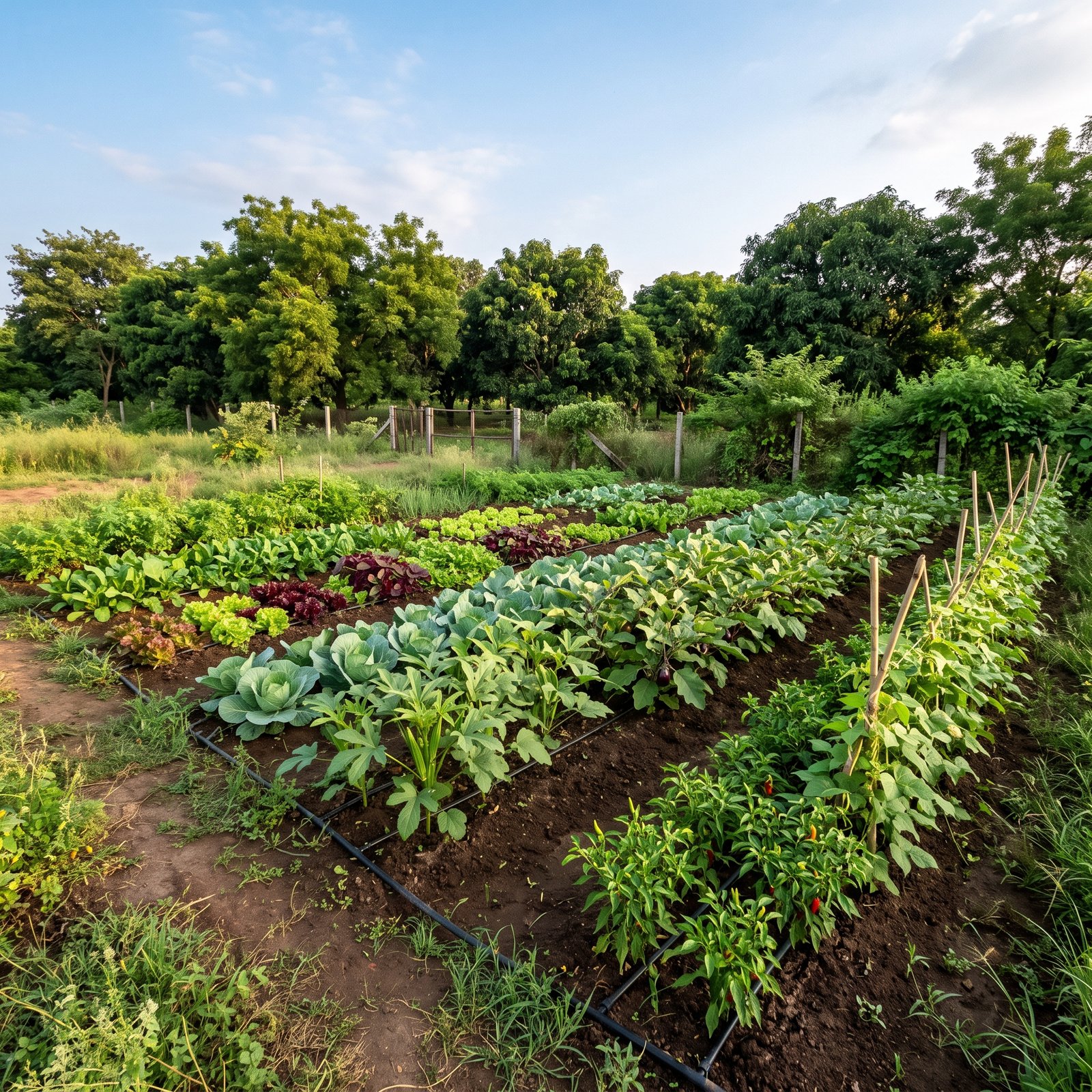 Community Vegetable Patch at Abhivrudhi