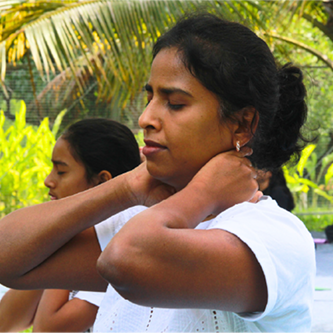 Yoga day — community morning