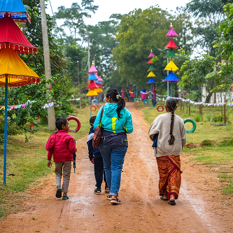 Children's Day — Dhaanvi farm landscape